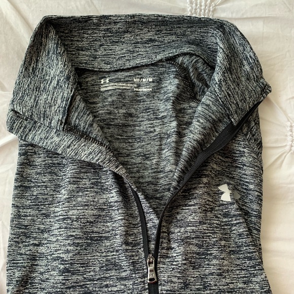 Under Armour training tech long sleeve 1/4 zip long sleeve top - Picture 3 of 4